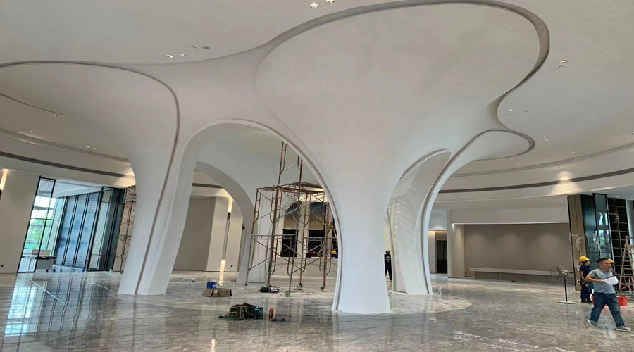 GRG材料接縫處理 GRG材料接縫處理