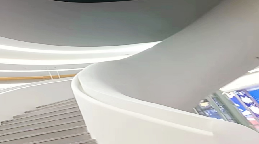 深圳沙田服務(wù)區(qū)GRG旋轉(zhuǎn)樓梯造型 深圳沙田服務(wù)區(qū)GRG旋轉(zhuǎn)樓梯造型